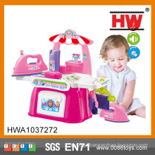 Plastic Pretend Pink Criança Super Dry Cleaning Shop Brinquedo Play